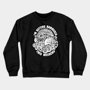 Hamered coins metal detecting gift - metal detectorists Crewneck Sweatshirt